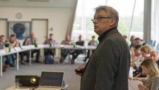 Ludger Wördemann, Stadt Rheda-Wiedenbrück, referiert zur neuen DIN 1986-30