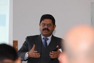Prof. Niranjan Swarup, Direktor der Indian Society for Trenchless Technology (IndSTT)
