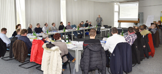 Teilnehmer im Vortragssaal