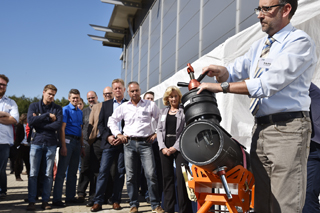 Live-Vorführung Heizwendelschweißen