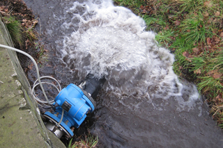 Durchflussmessung an Drossel