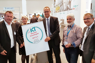 Übergabe IKT-Warentest-Siegel an Steinhardt GmbH